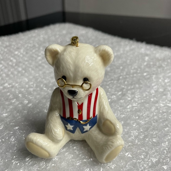 Lenox Teddy's 100th Anniversary Ornament - Picture 1 of 6